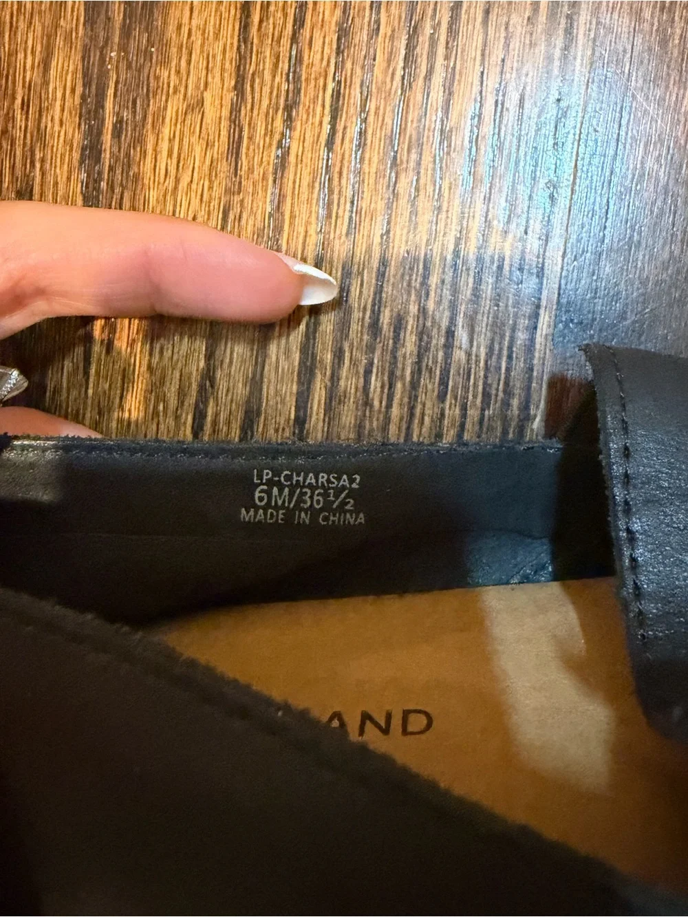 Lucky Brand Womens Cahill Flats Loafers in black leather